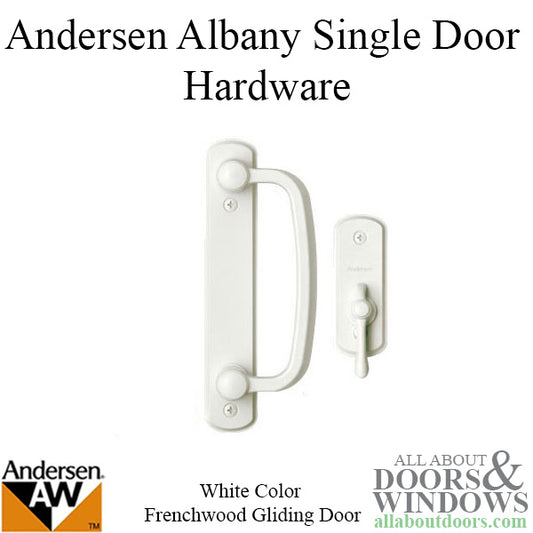 Andersen Frenchwood Gliding Door Trim Hardware, Albany, 2 Pa