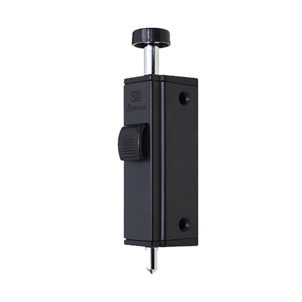 Andersen Auxiliary Foot Bolt Lock for Frenchwood Gliding Door - Black