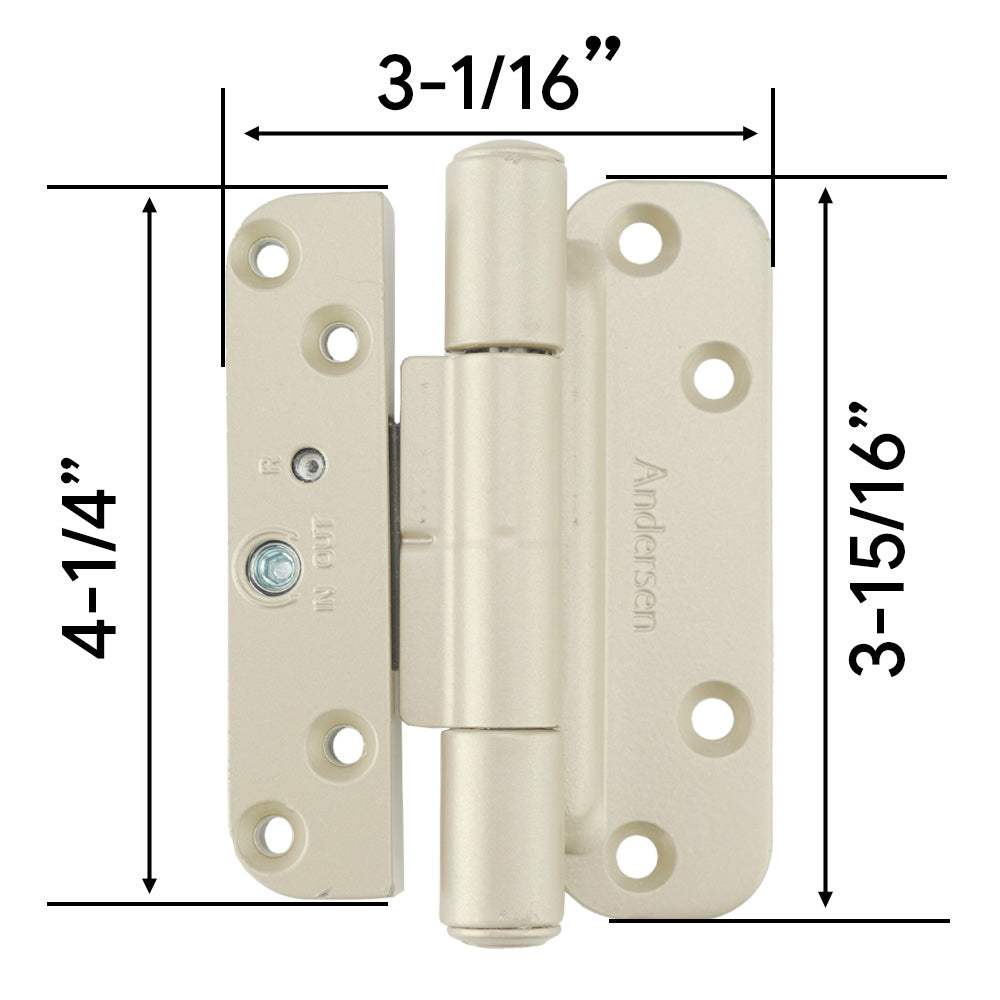 Andersen Single Hinge, Right Hand (2005-Present) - Gold Dust