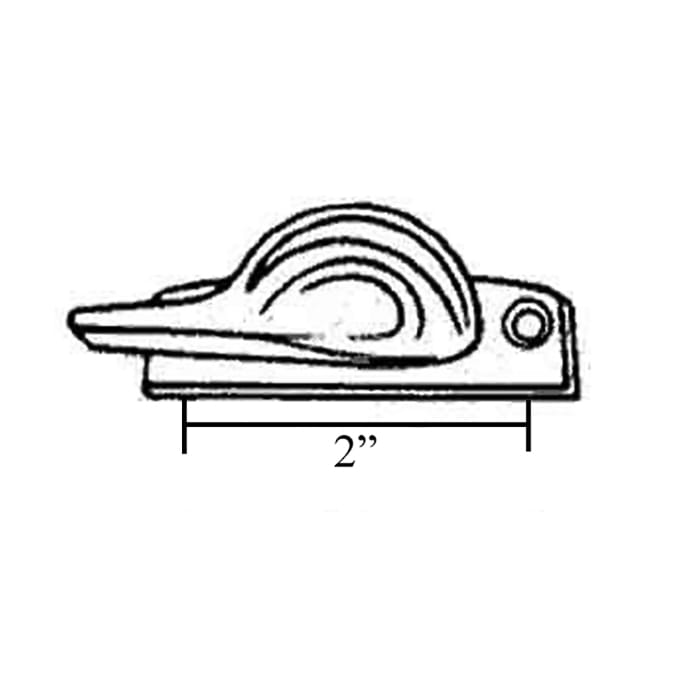 Andersen Sash Lock- PSNL Old style 1994 , not flush - Stone