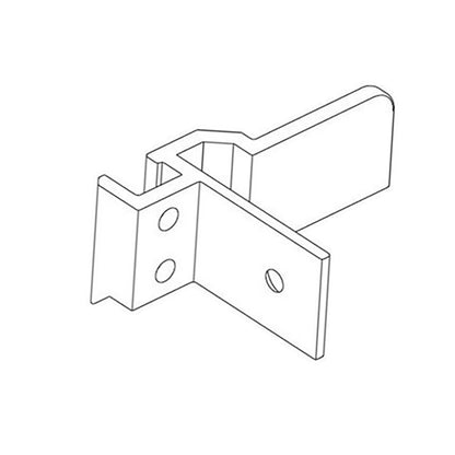 Andersen Tilt-Wash/Stormwatch Right Lower Corner Bracket - Stone