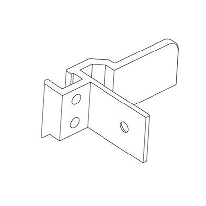 Andersen Tilt-Wash/Stormwatch Left Lower Corner Bracket - Stone