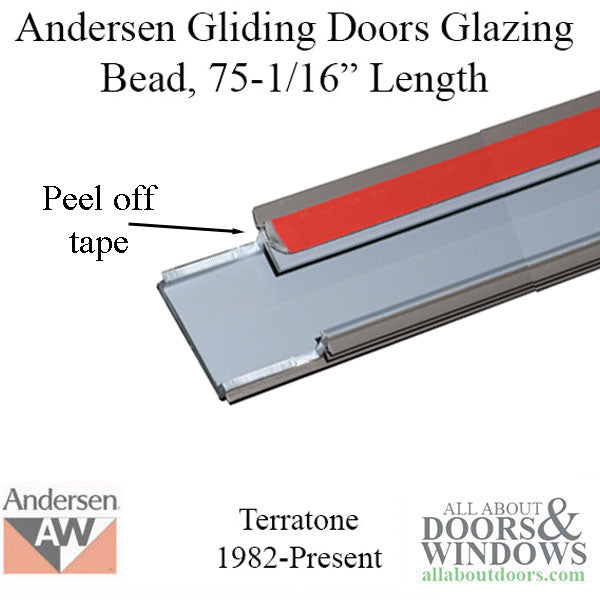 Andersen - Perma-Shield Gliding Doors Glazing Bead, PSPD 1 S