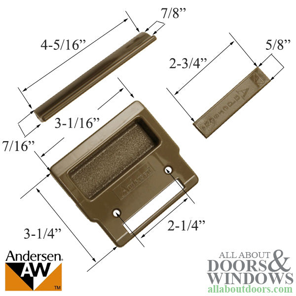 Andersen Window - Frenchwood Gliding Doors - Screen Hardware