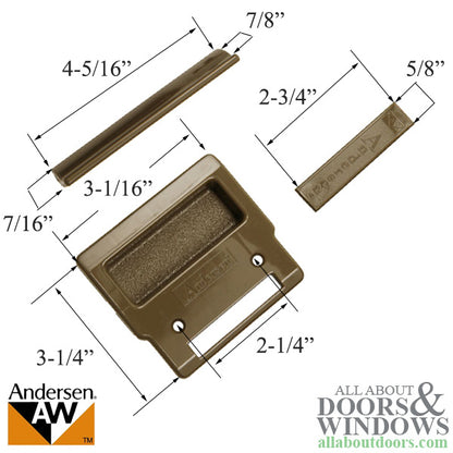 Andersen Window - Frenchwood Gliding Doors - Screen Hardware