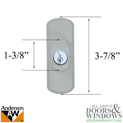 Andersen Frenchwood Gliding Doors - Lock Assembly - Albany -