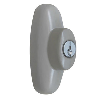 Andersen Right Hand Exterior Tribeca Lock with Keys for Frenchwood Gliding Door - Stone