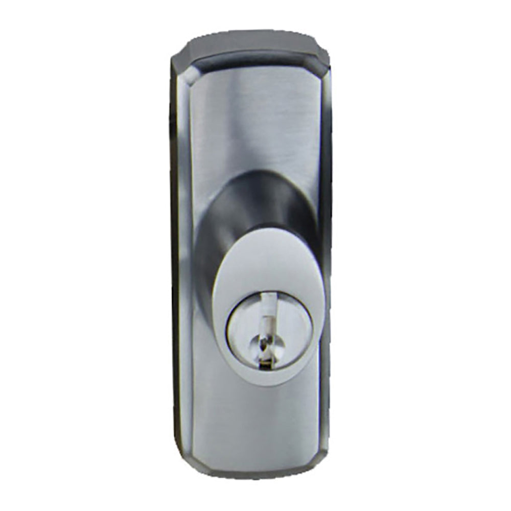 Andersen Frenchwood Gliding Door Hardware Newbury Keylock Brushed Chrome - LH