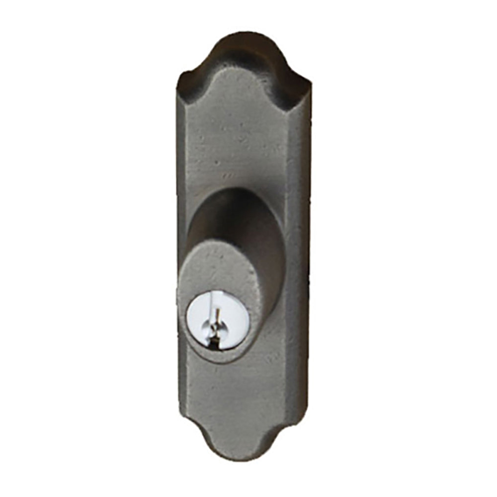 Andersen Window - Frenchwood Gliding Door - Lock Assembly, EAndersen Window - Frenchwood Gliding Door - Lock Assembly, Encino - LH - Distressed Nickel