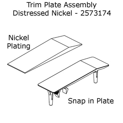 Andersen Window - Frenchwood Gliding Door - Trim Plate Assem