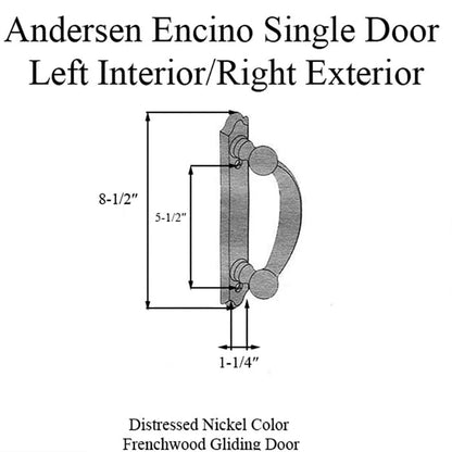 Andersen Frenchwood Gliding Doors - Handle - Encino - Left I