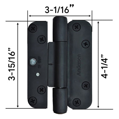 Andersen 3 Hinge Kit, Left Hand (2005-Present) - Oil-Rubbed Bronze