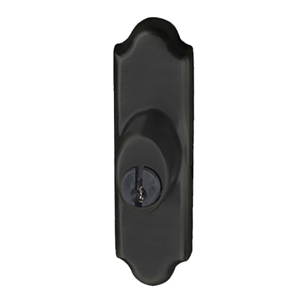 Andersen Gliding Door Keyed Lock, Covington - RH, Oil-Rubbed Bronze