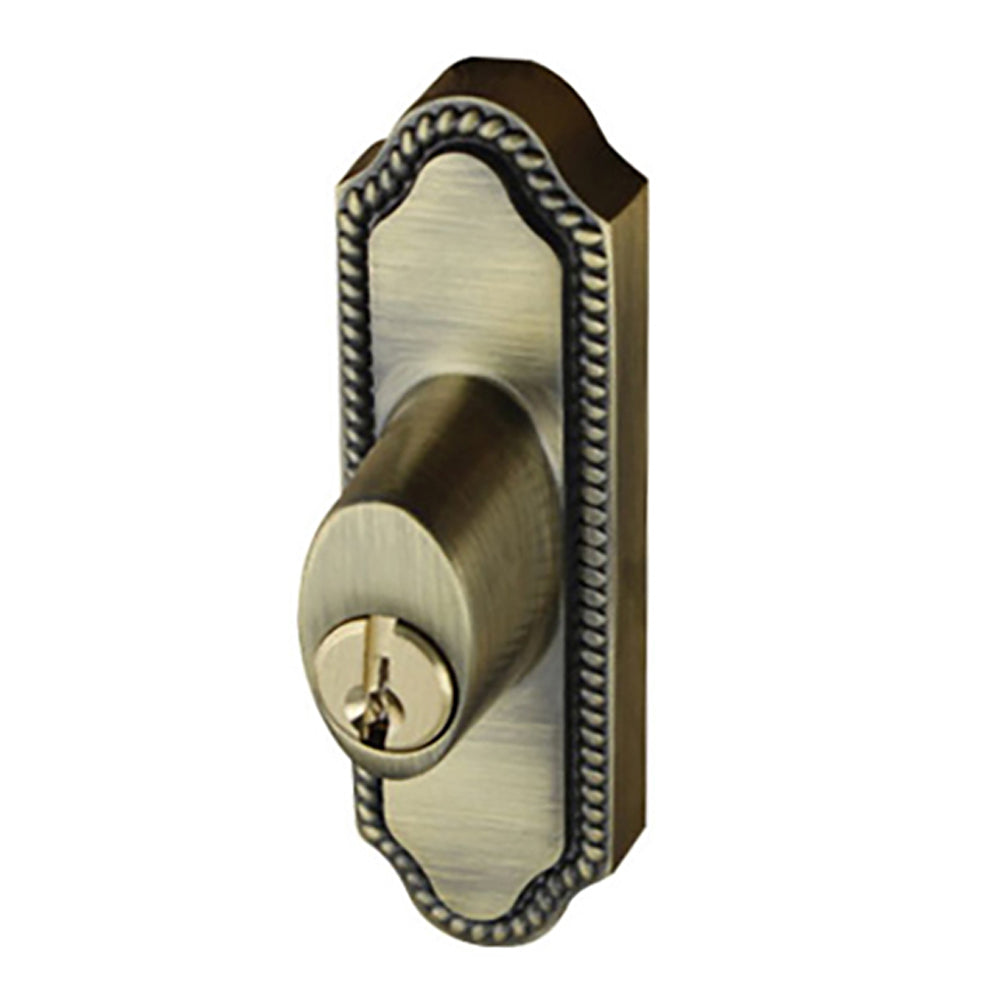 Andersen Frenchwood Gliding Door - Keyed Lock- Right Hand - Antique Brass