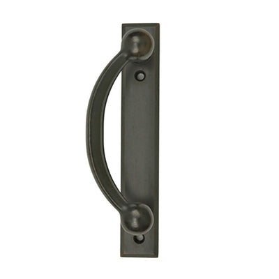 Andersen Yuma Gliding Door Handle - Left Interior/Right Exterior - Distressed Bronze