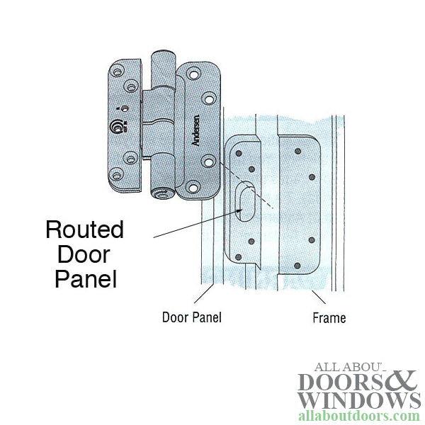 Andersen 3-Hinge Kit, Right Hand (2005-Present) - Distressed Bronze