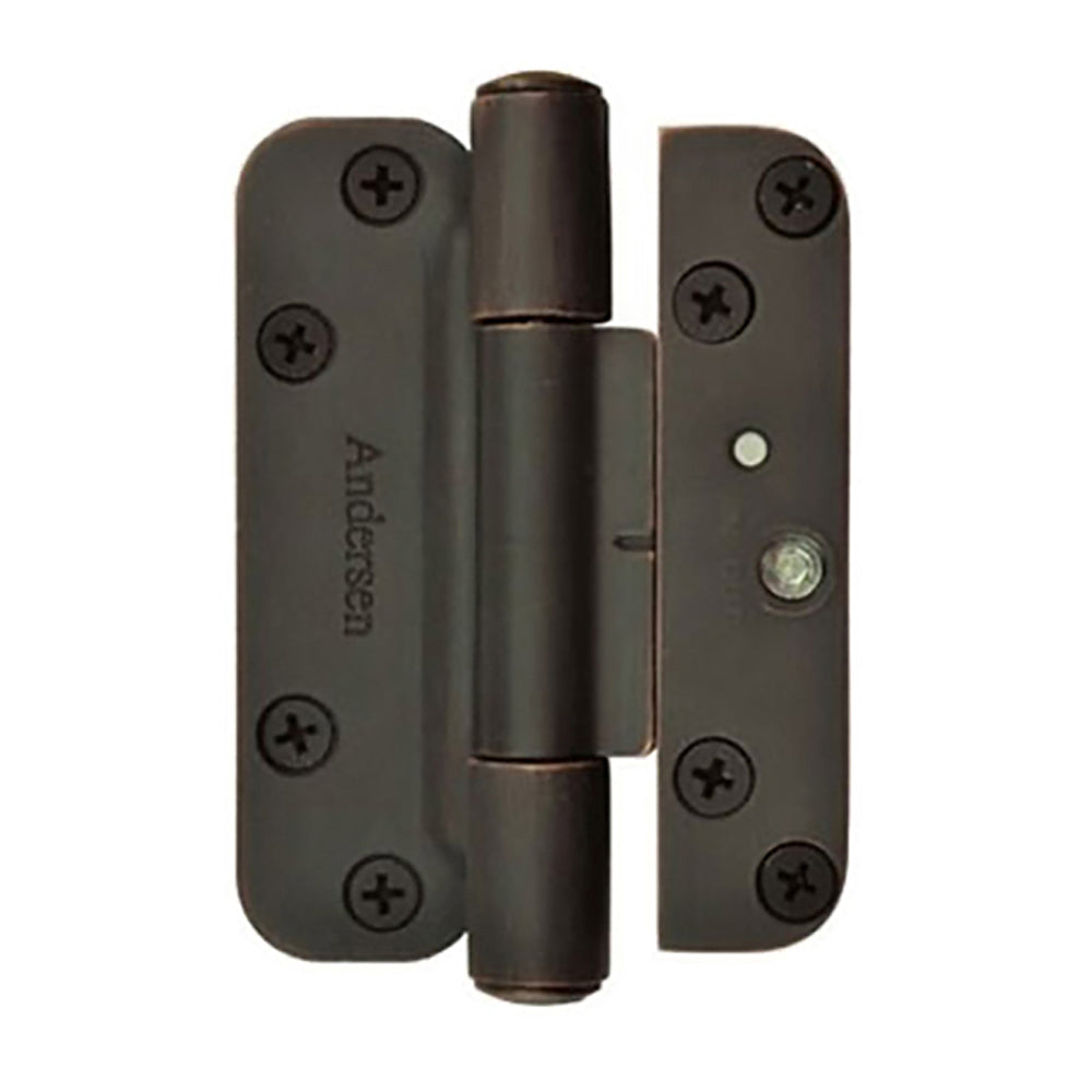 Andersen 3 Hinge Kit, Left Hand (2005-Present) - Distressed Bronze