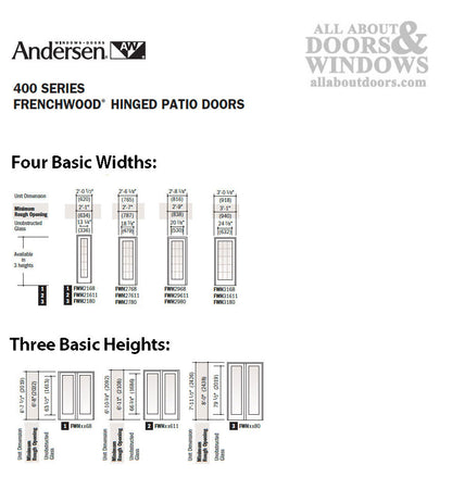 Andersen Frenchwood Inswing Gasket Weatherstrip, Size 21611 - Gray