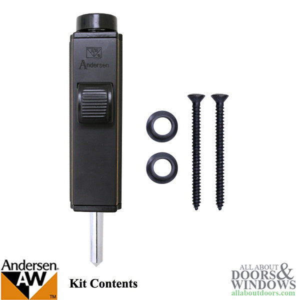 Andersen Auxiliary Foot Bolt Lock for Frenchwood Gliding Doo