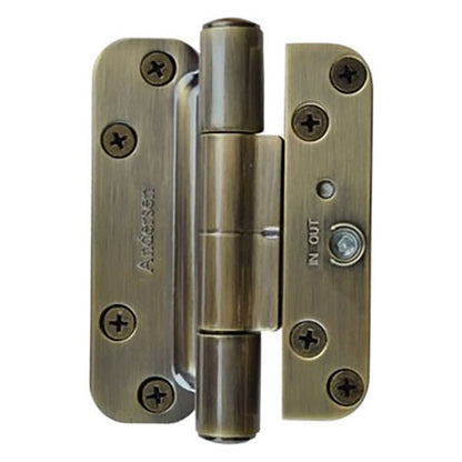 Andersen 3 Hinge Kit, Left Hand (2005-Present) - Antique Brass