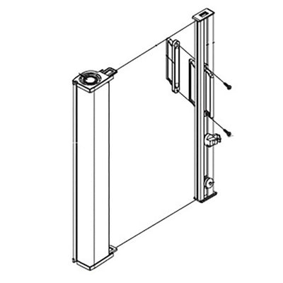 Andersen Frenchwood Gliding Doors - Retainer w/Screws - Retr