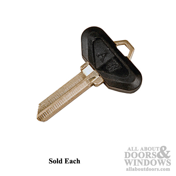 Andersen French wood Gliding Door Exterior Key Blank for Reach out Lock