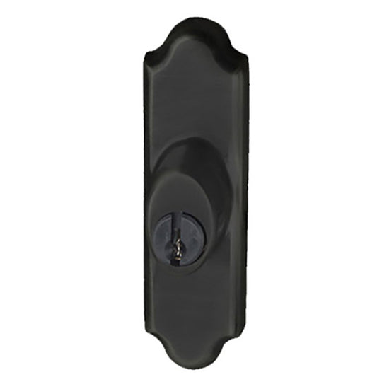 Andersen Gliding Door Keyed Lock, Covington - LH, Oil-Rubbed Bronze