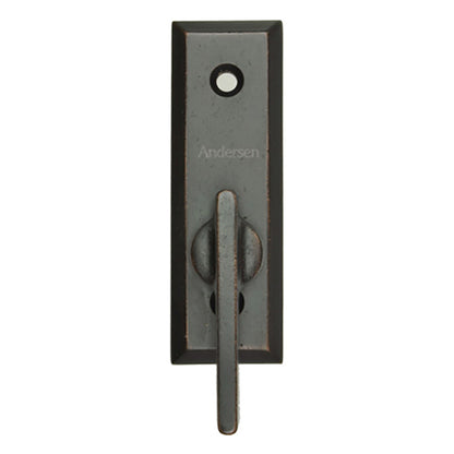 Andersen Frenchwood Gliding Doors - Thumb Latch - Yuma - Ins