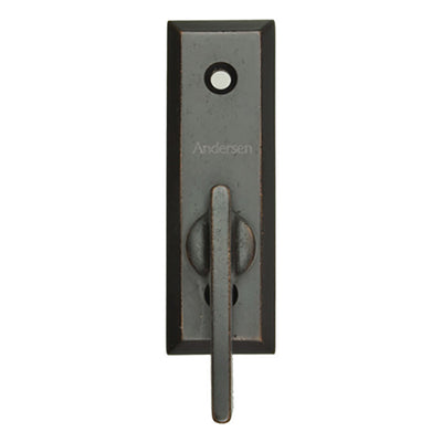 Andersen Frenchwood Gliding Doors - Thumb Latch - Yuma - Ins
