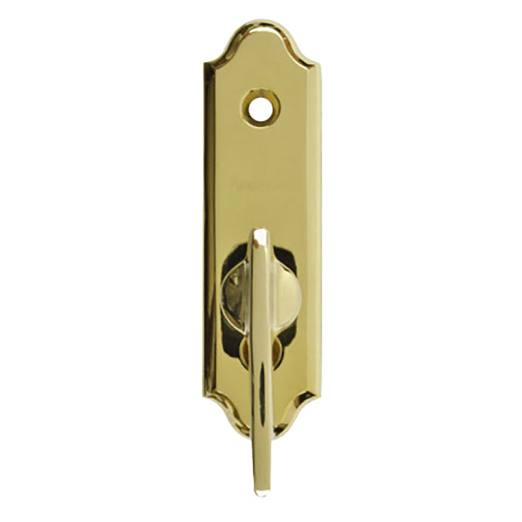 Andersen Gliding Door Covington Inside Thumb Latch - Bright Brass