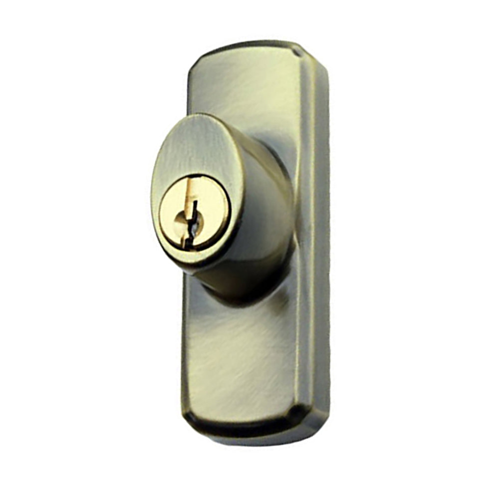 Andersen Gliding Door Keyed Lock - Antique Brass