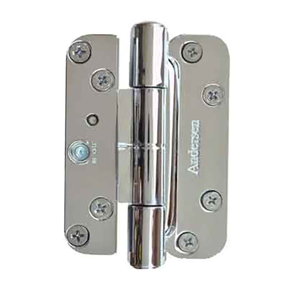 Andersen 4 Hinge Kit, Right Hand (2005-Present) - Polished Chrome