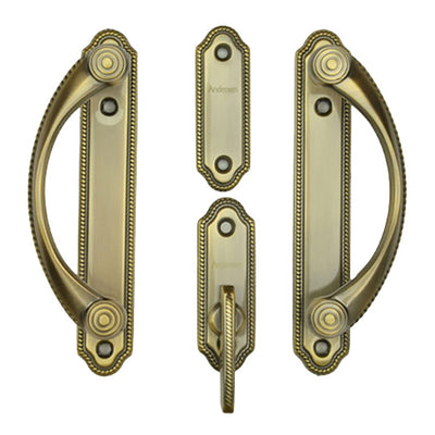 Andersen Whitmore 2-Panel Gliding Door Interior/Exterior Trim Hardware - Antique Brass