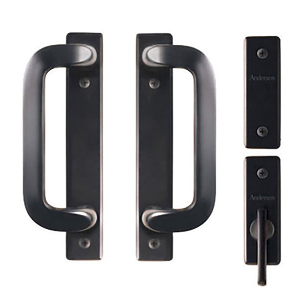 Andersen Frenchwood Gliding Door Trim Anvers 4 Panel Interior & Exterior - Oil Rubbed Bronze
