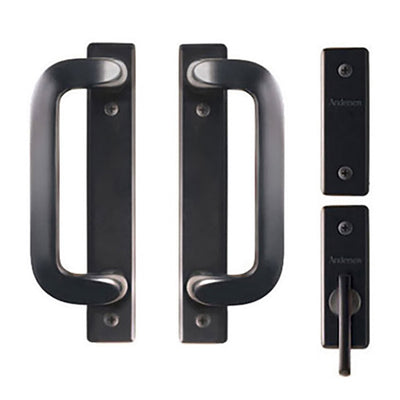 Andersen Frenchwood Gliding Door Trim Anvers 4 Panel Interior & Exterior - Oil Rubbed Bronze
