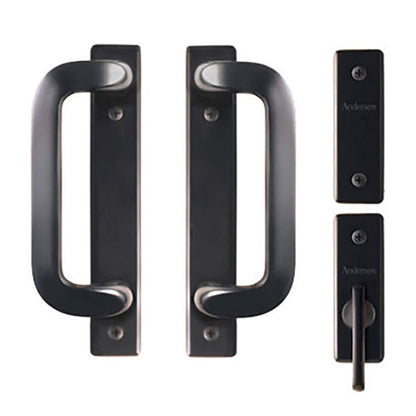 Andersen Frenchwood Gliding Door Trim Anvers 4 Panel Interior & Exterior - Oil Rubbed Bronze