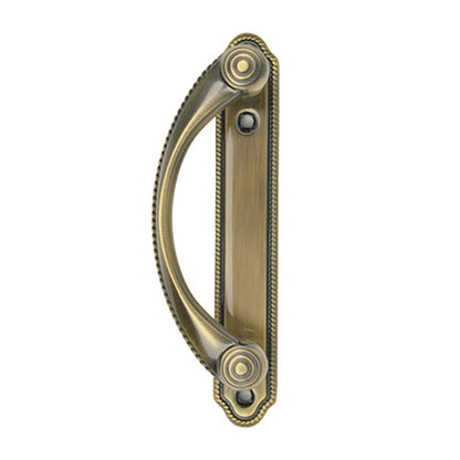 Andersen Whitmore Gliding Door Handle - Left Interior/Right Exterior - Antique Brass