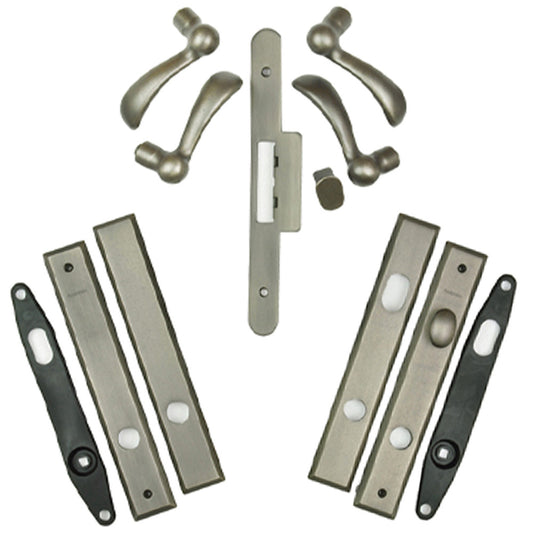 Andersen Yuma Double Door Hardware Kit - Distressed Nickel