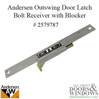 Andersen Latch Bolt Receiver with Blocker - FWO, AP / PA