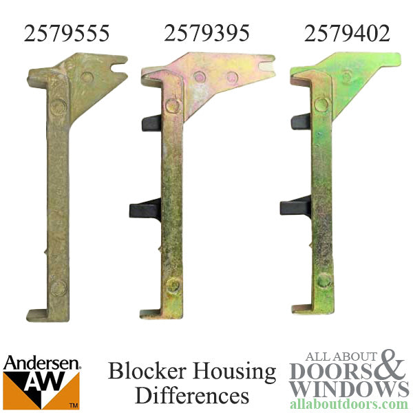 Andersen Blocker Latch, Metal OUTSWING Doors 1998-2003