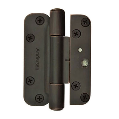 Andersen Single Hinge, Left Hand (2005-Present) - Distressed Bronze