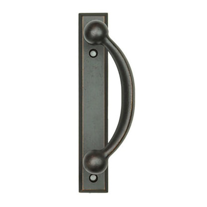 Andersen Yuma Gliding Door Handle - Right Interior/Left Exterior - Distressed Bronze