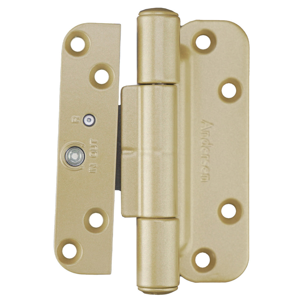 Andersen 2005-Present Hinge, Right Hand - Brassy Gold Tone