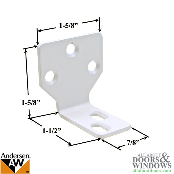 Andersen Non-Handed Stationary Panel Bracket Clip