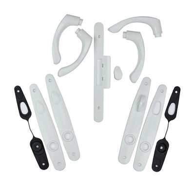 Andersen Tribeca Hardware Kit - Double Doors, Non-Keyed - White