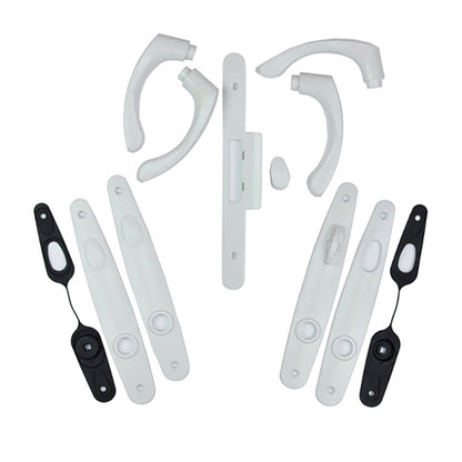 Andersen Tribeca Hardware Kit - Double Doors, Non-Keyed - White