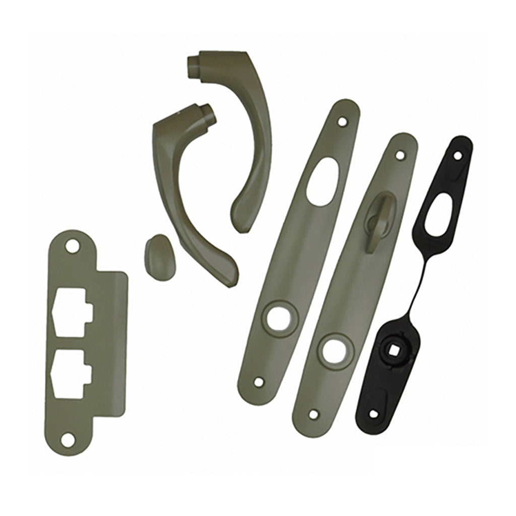 Andersen Tribeca Hardware Kit, Single Active Door, Non-Keyed - Stone