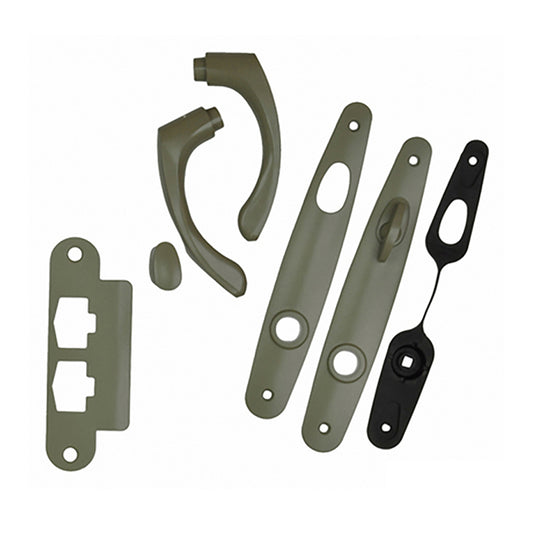 Andersen Tribeca Hardware Kit, Single Active Door, Non-Keyed - Stone