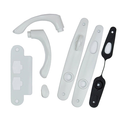 Andersen Tribeca Hardware Kit - Active Single Door, Non-Keyed - White