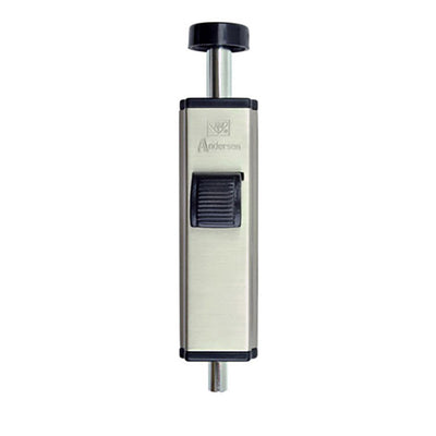 Andersen Auxiliary Foot Bolt Lock for Frenchwood Gliding Door - Brushed/Satin Nickel